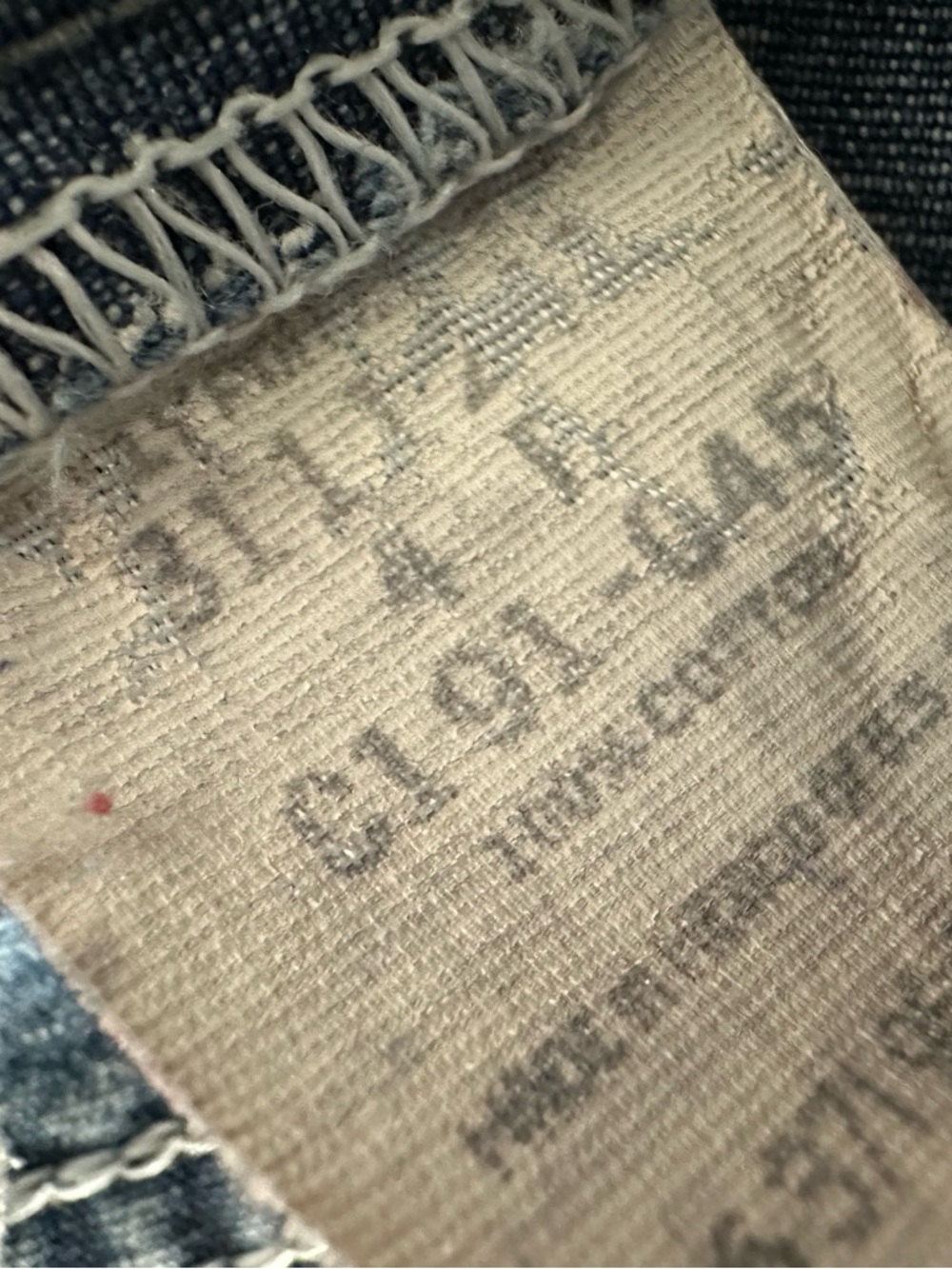 RIVETED BY LEE VINTAGE / Blue Denim High Waisted Shorts Cargo Pockets / Size 4 - Picture 8 of 9